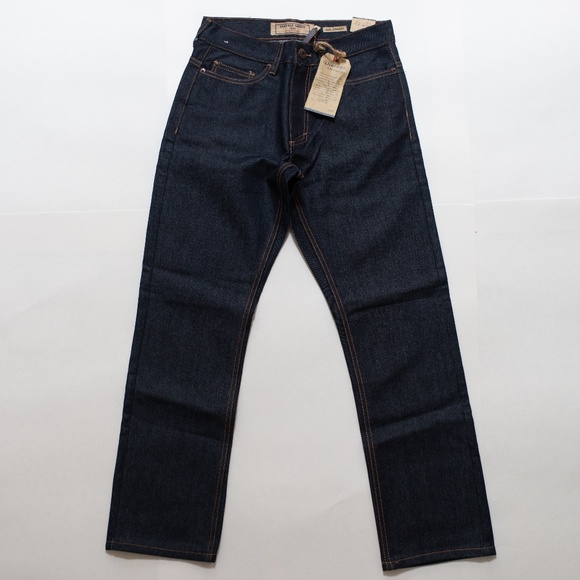 Dark Wash Slim Straight Fit Jeans - Picture 1 of 4